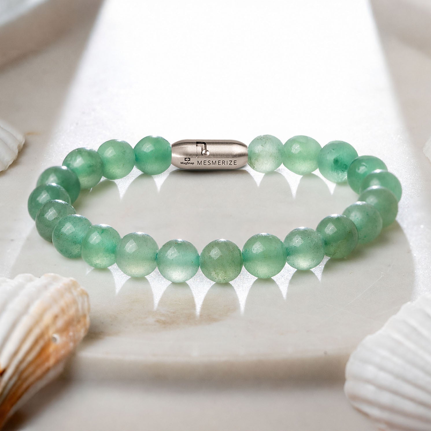 Healing Touch Aventurine Natural Stone Bracelet with MagSnap 2