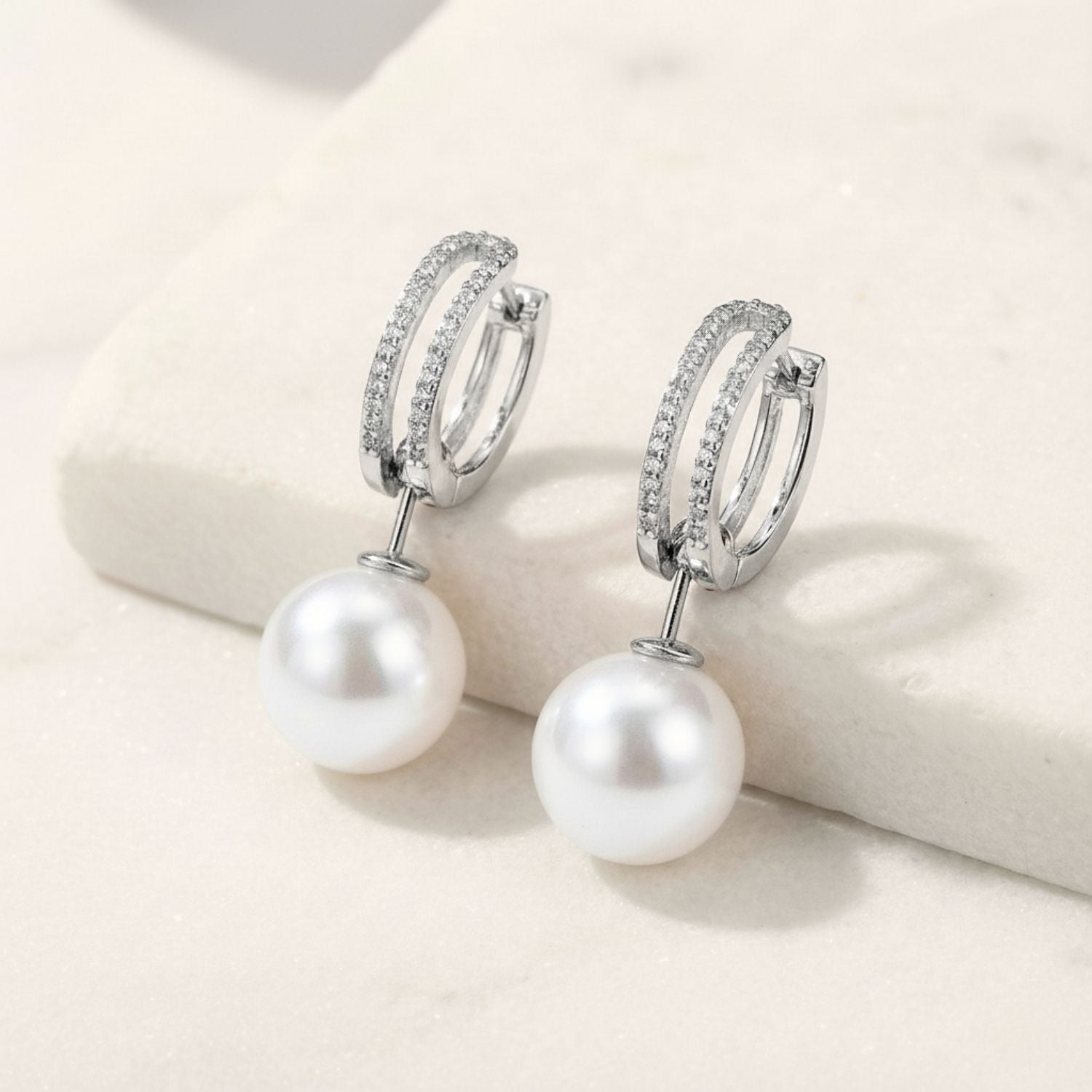 4 in 1 Silver Earring