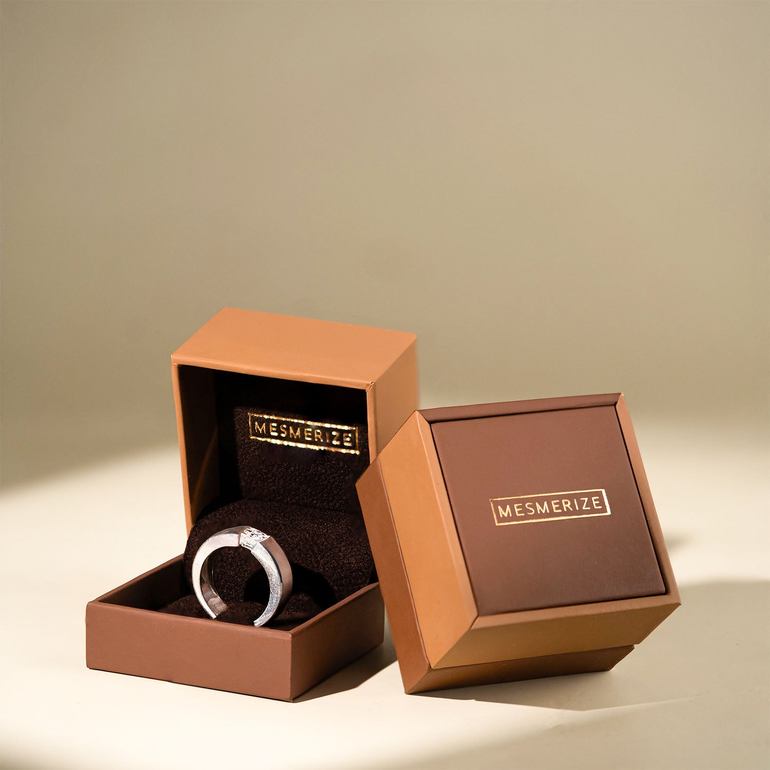 925 Sterling Silver Ring With Natural Moissanite Gem Stone