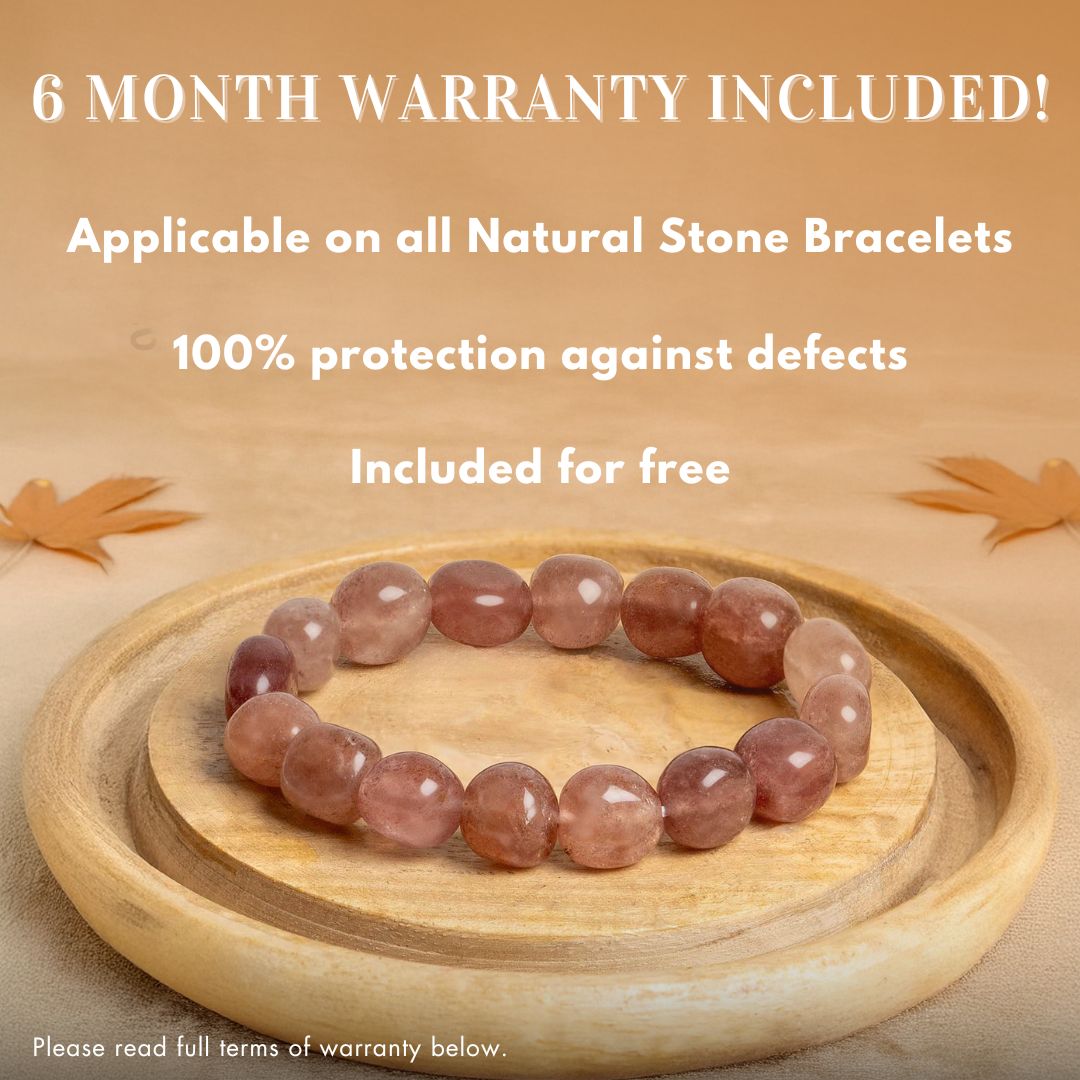 Aqua Green Hematite Stack Natural Stone Bracelet