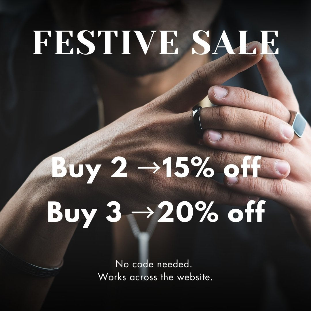 Tribal Dragon Beveled Ring