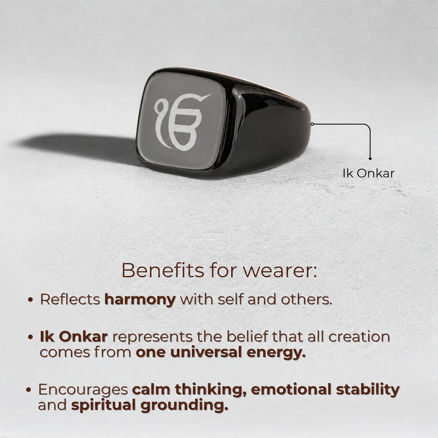 Ik Onkar Hercules Ring
