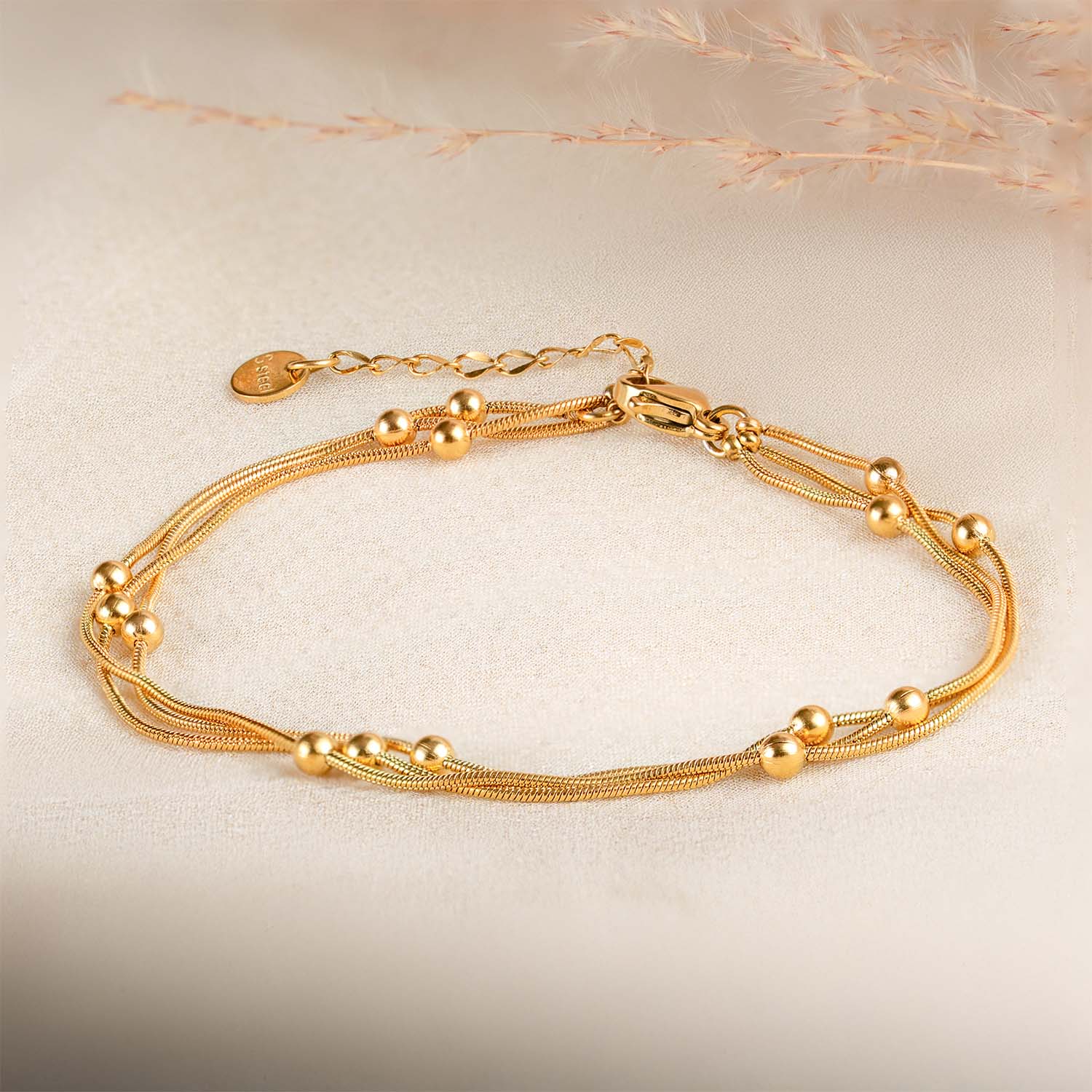 Liora Gold Layered Bracelet