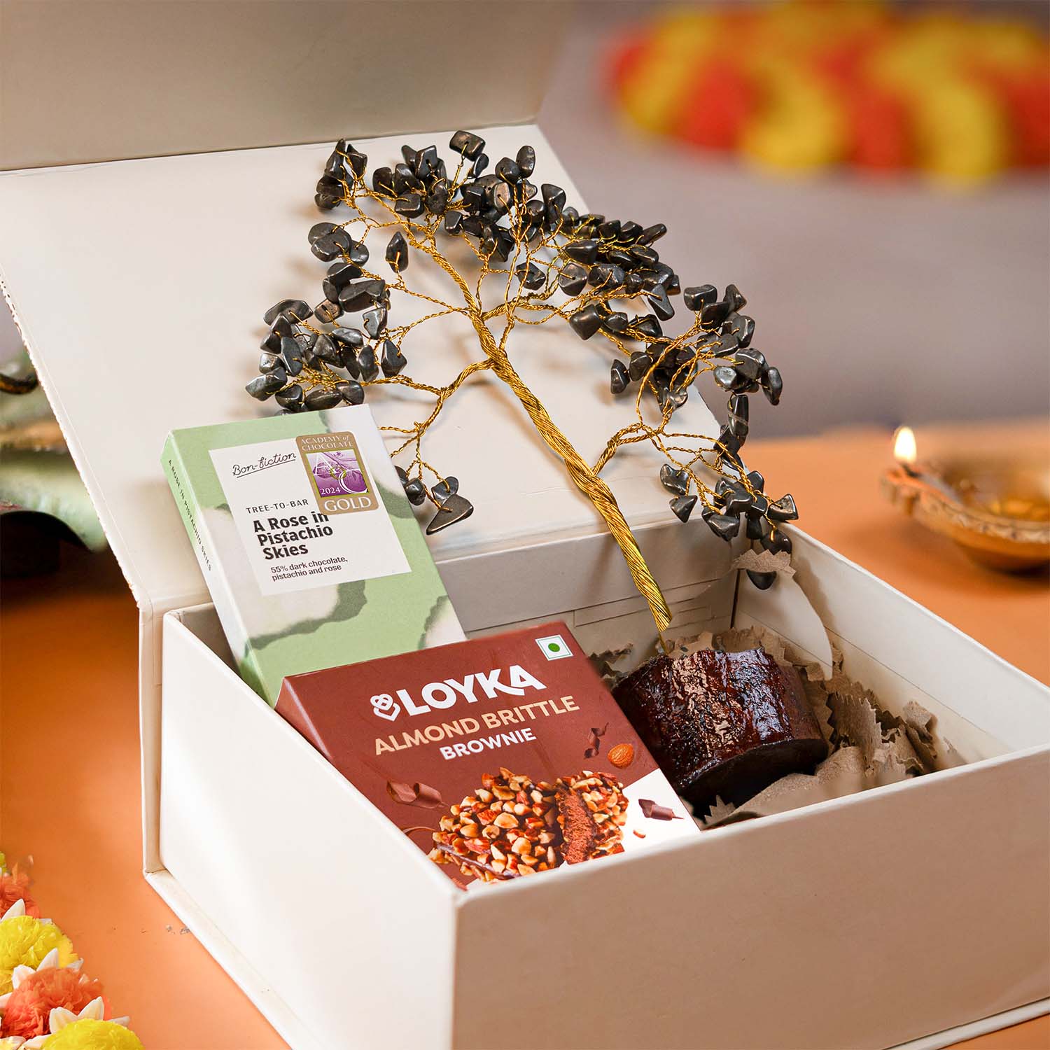 Mini Pyrite Tree Hamper