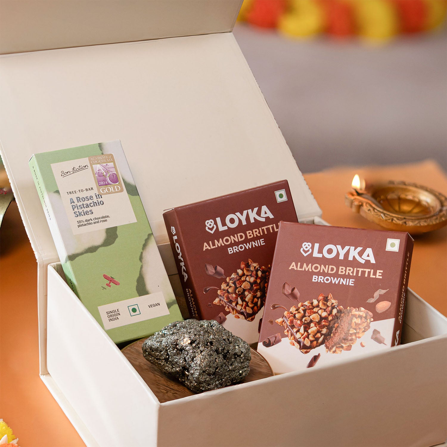 Pyrite Raw Stone Hamper