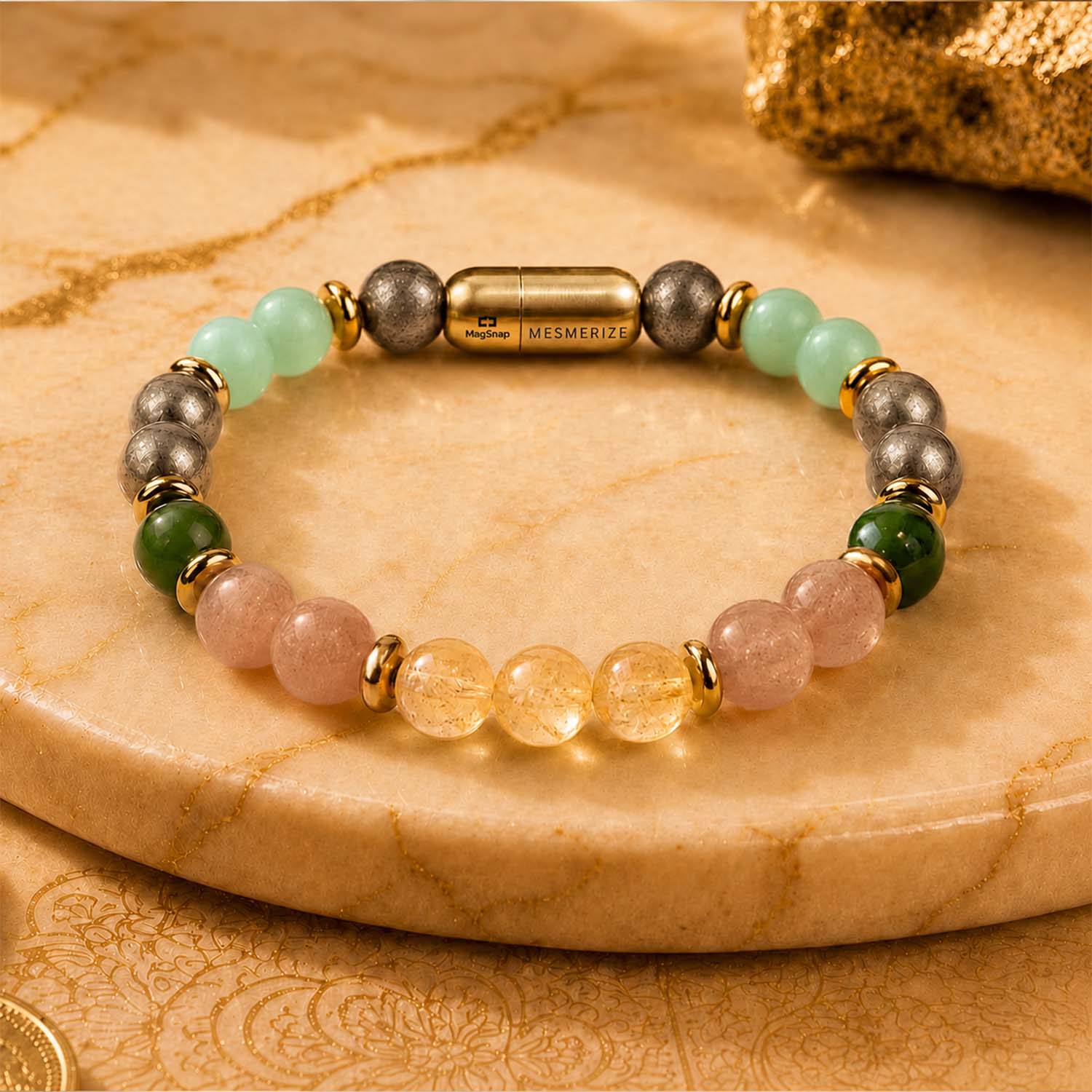 Rajyog Natural Stone Bracelet MagSnap