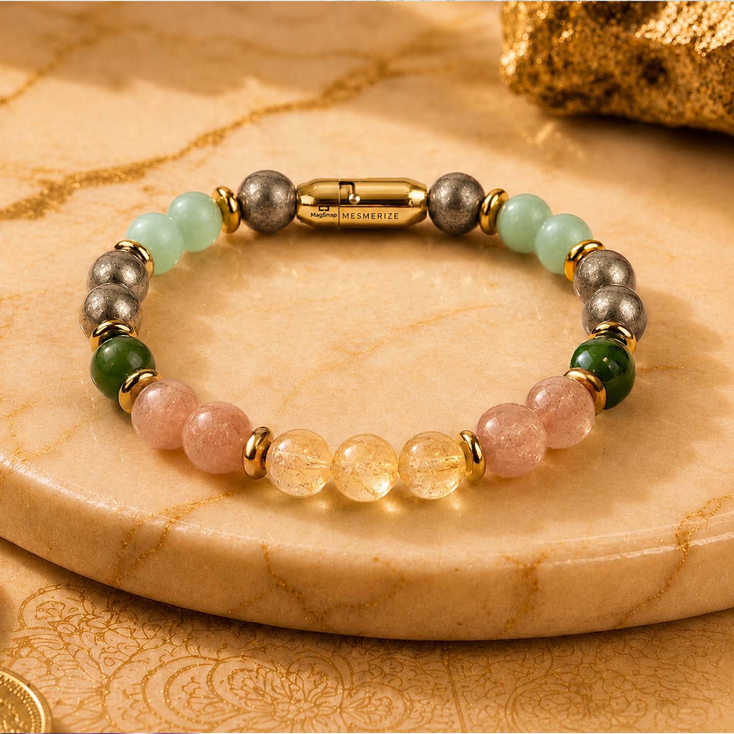 Rajyog Natural Stone Bracelet MagSnap