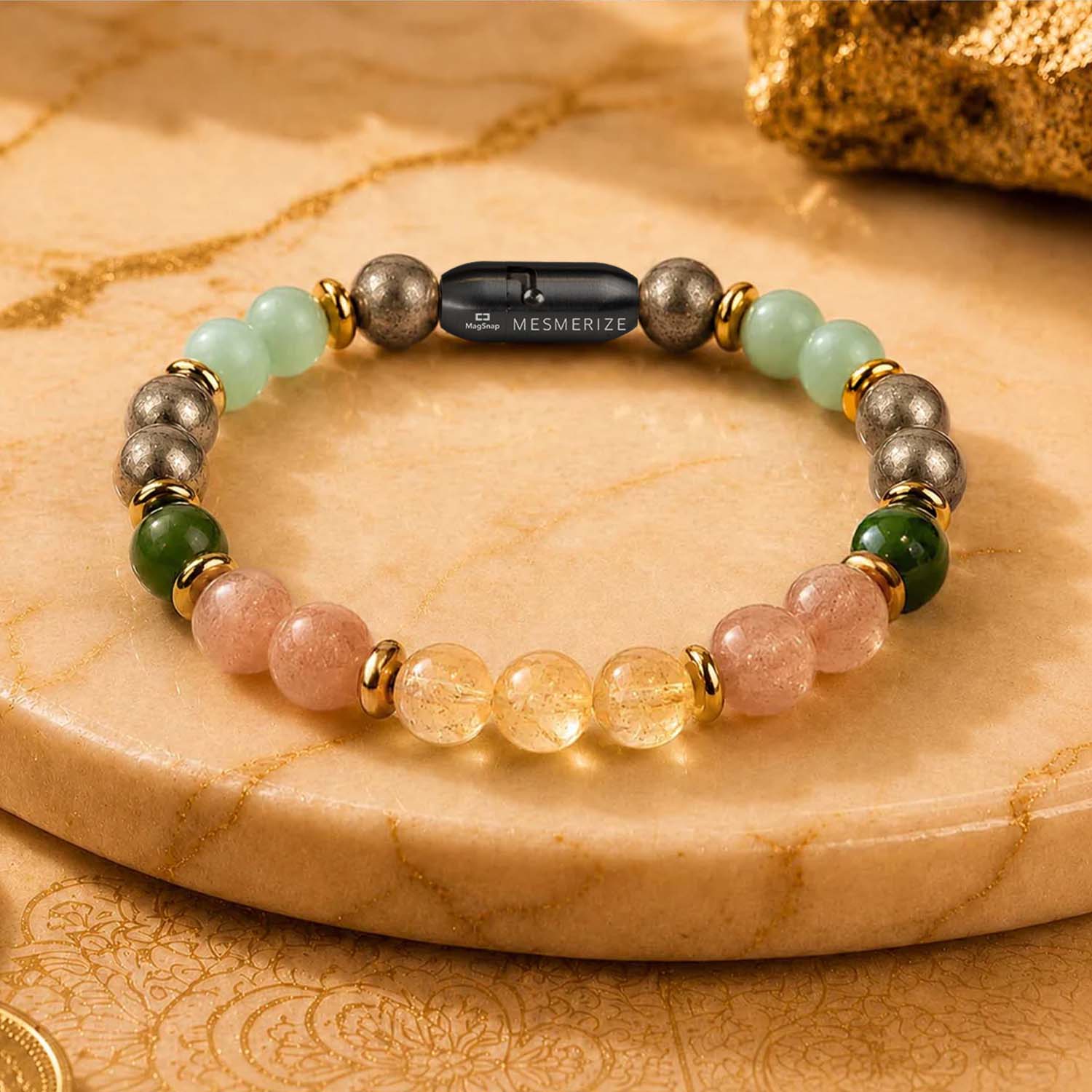 Rajyog Natural Stone Bracelet MagSnap
