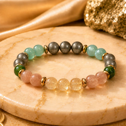 Rajyog Natural Stone Bracelet Elastic