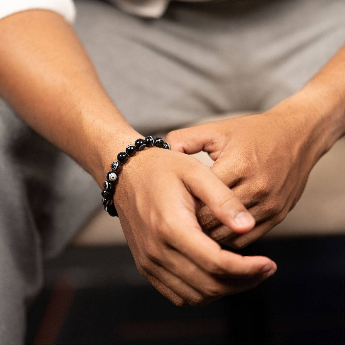 Resonant Sulemani Hakik Natural Stone Bracelet with MagSnap 2