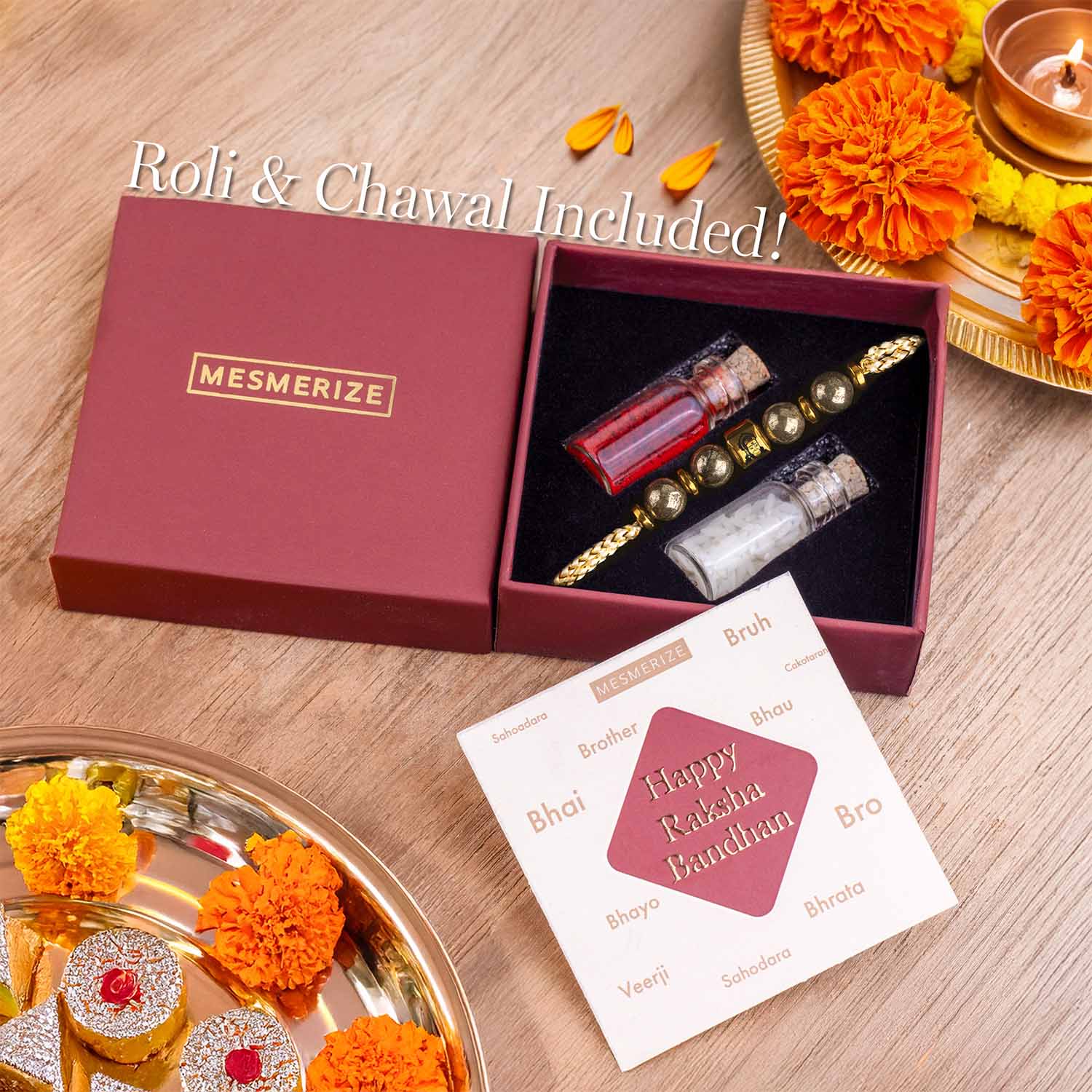 Spiritual Strength Hanuman Pyrite Rakhi