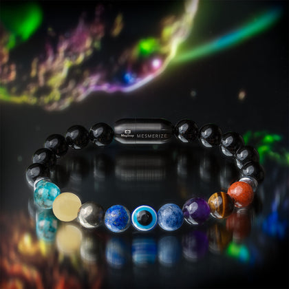 Super 11 Chakra Evil Eye Natural Stone Bracelet