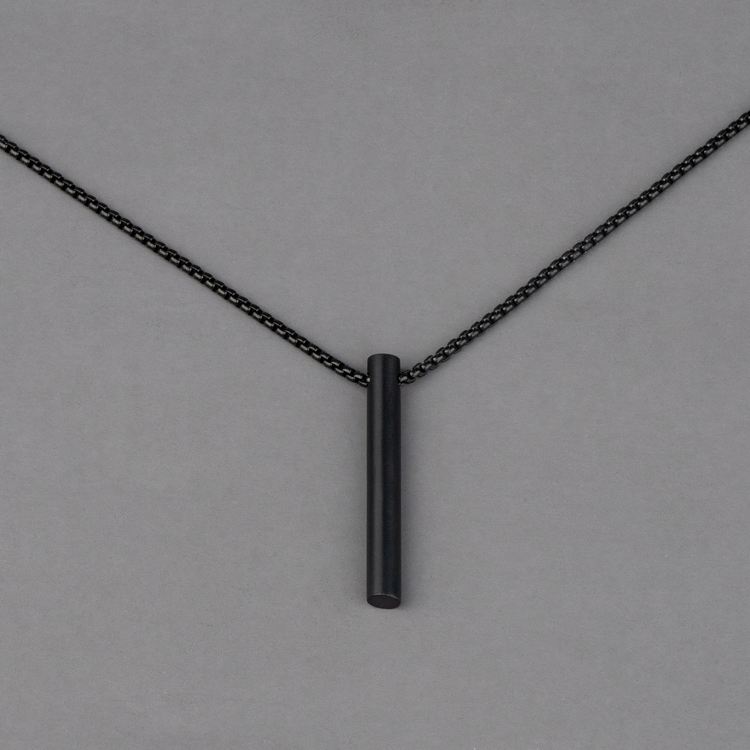 M Premium Jewellery Necklace Stefan Black