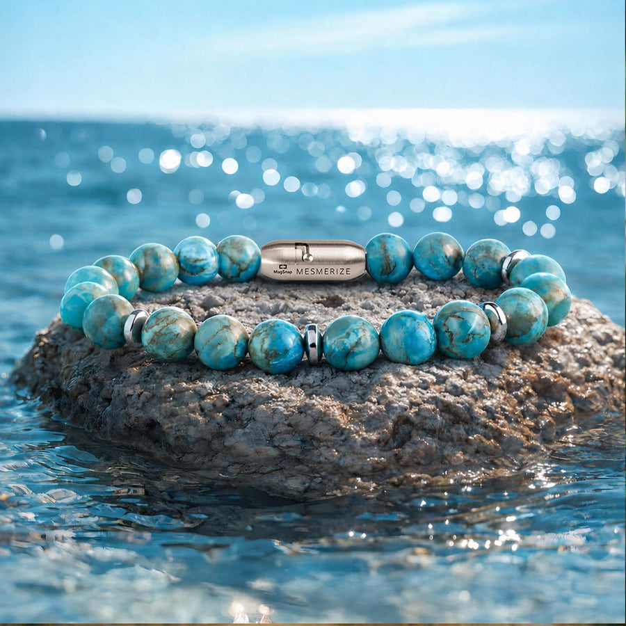 Harmony African Turquoise Natural Stone Bracelet