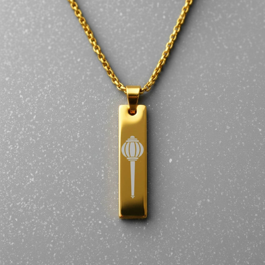 Hanuman Gada Mini Tag Necklace