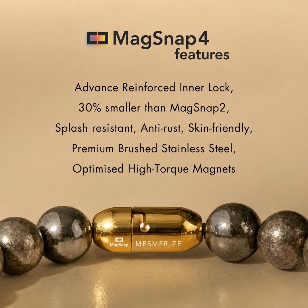 Personalised Money Magnet Pyrite 7 Chakra Natural Stone Bracelet
