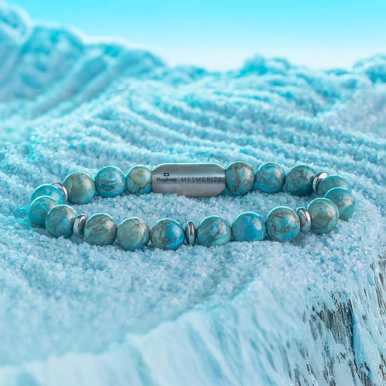 Harmony African Turquoise Natural Stone Bracelet