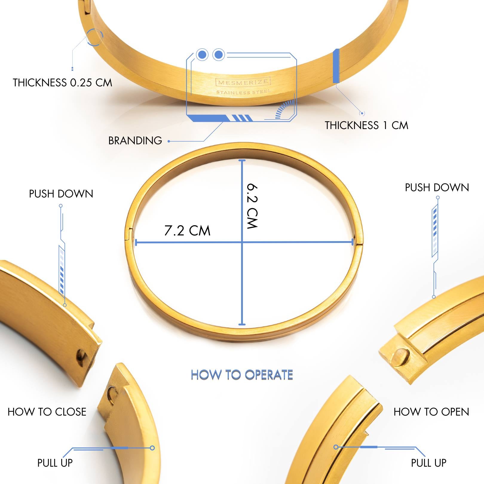 Personalised Gold Spiritual Sirius Kada om