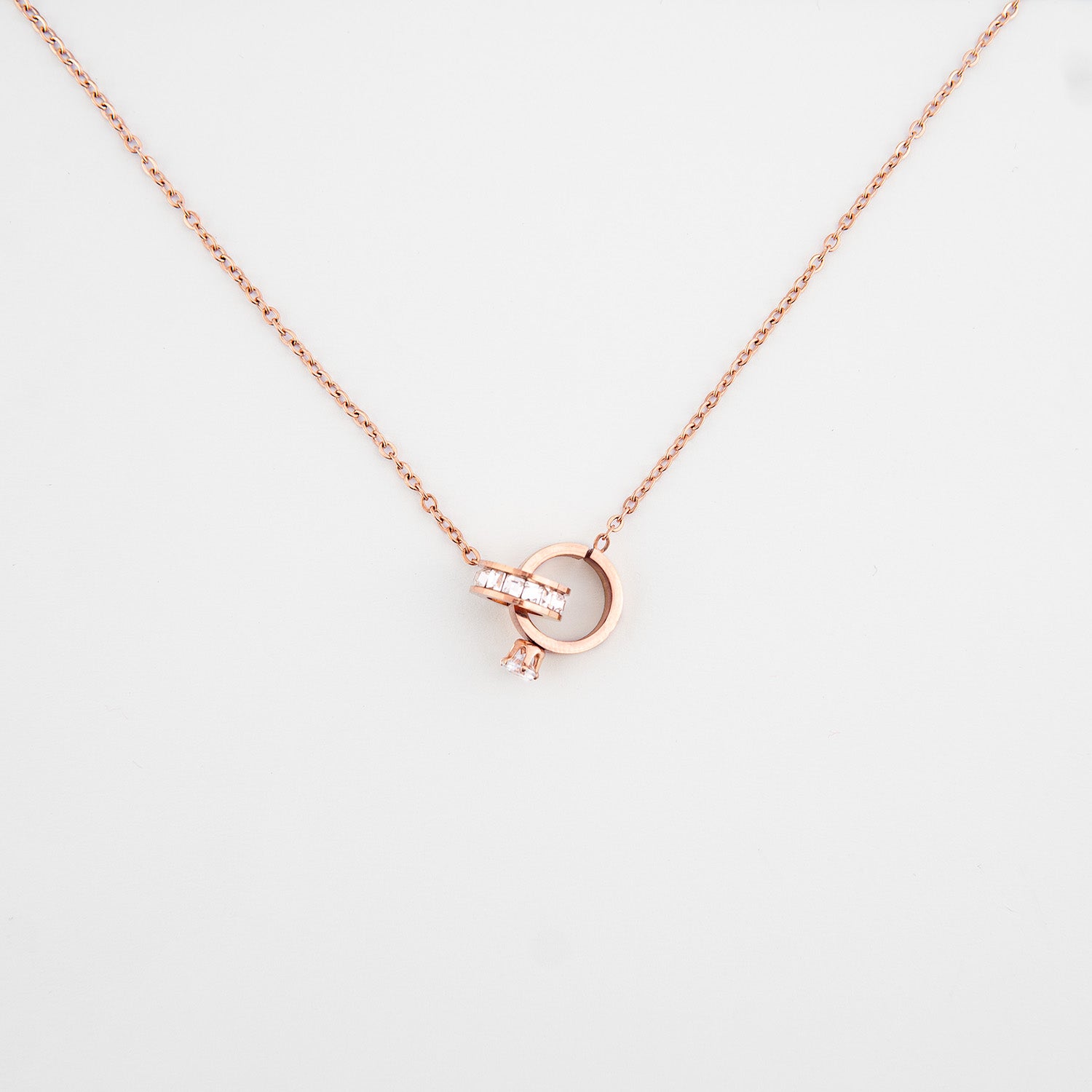 W Premium Jewellery Necklace Promise Rose Gold