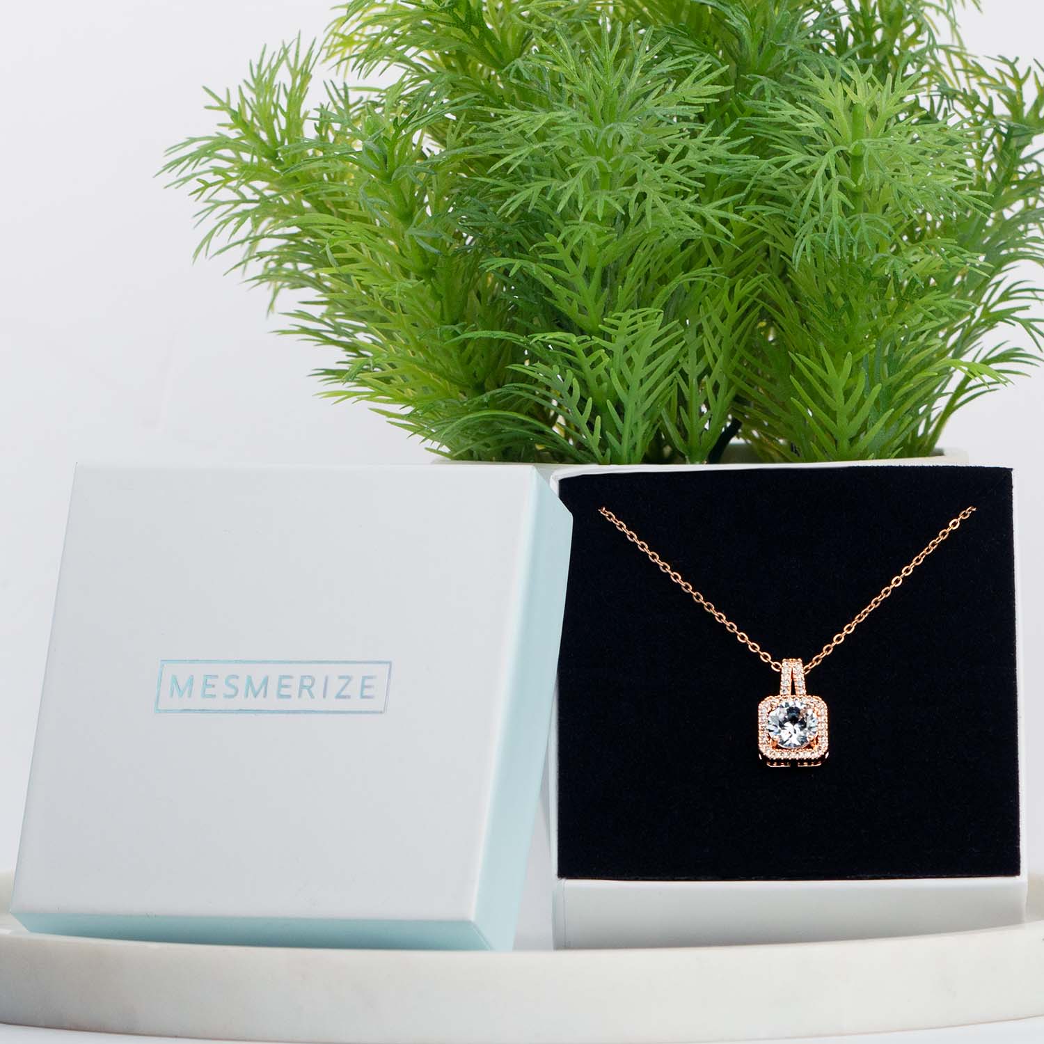 W Premium Jewellery Necklace Radiant Rose Gold