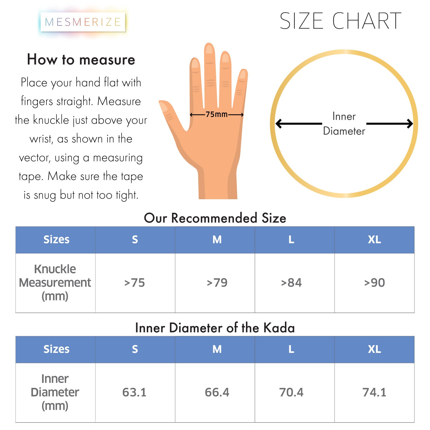 Round Curve Kada Gold