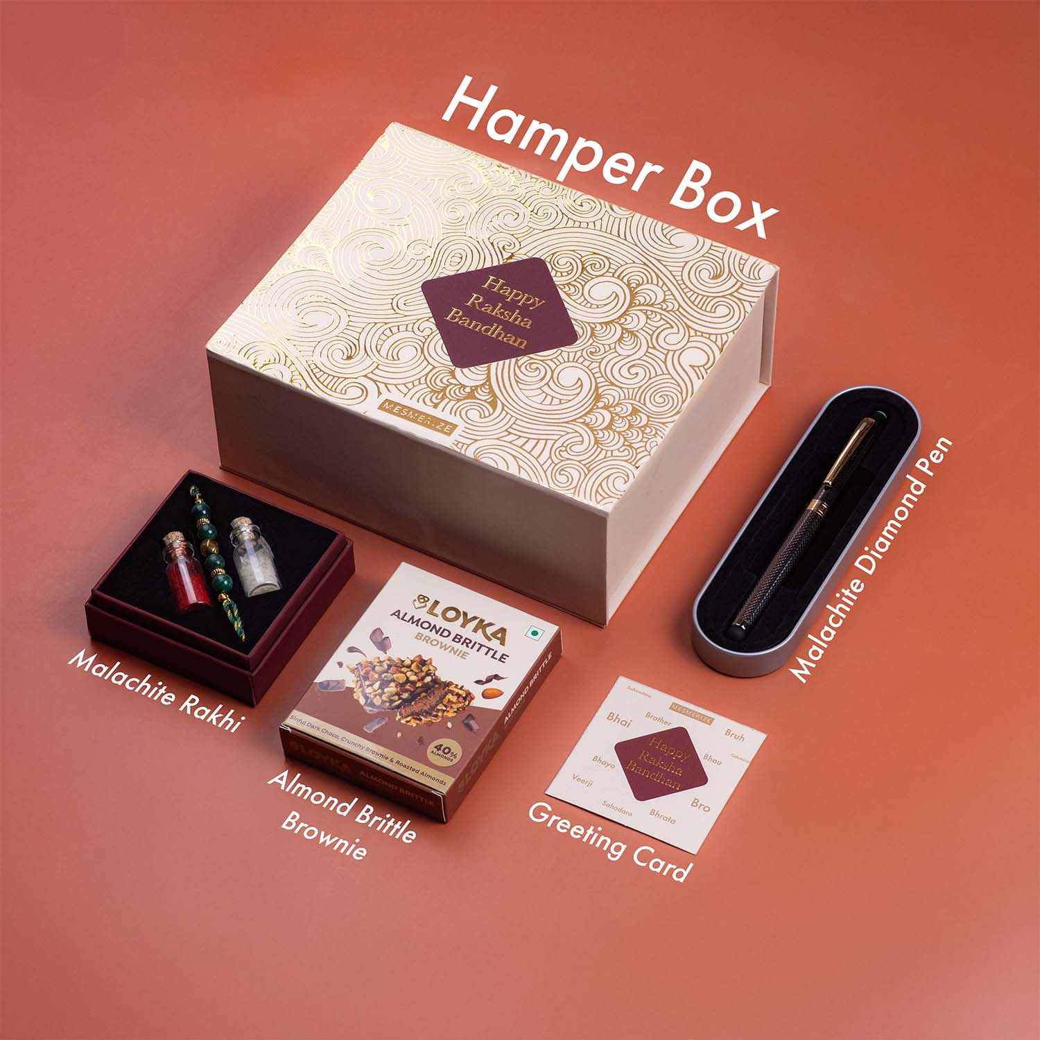 Rakhi Hampers under ₹1500 Malachite