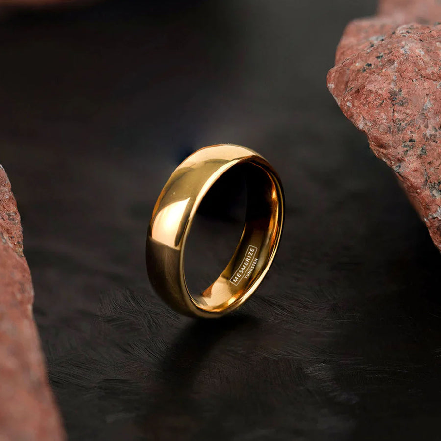 High Gloss Tungsten Carbide Band Ring