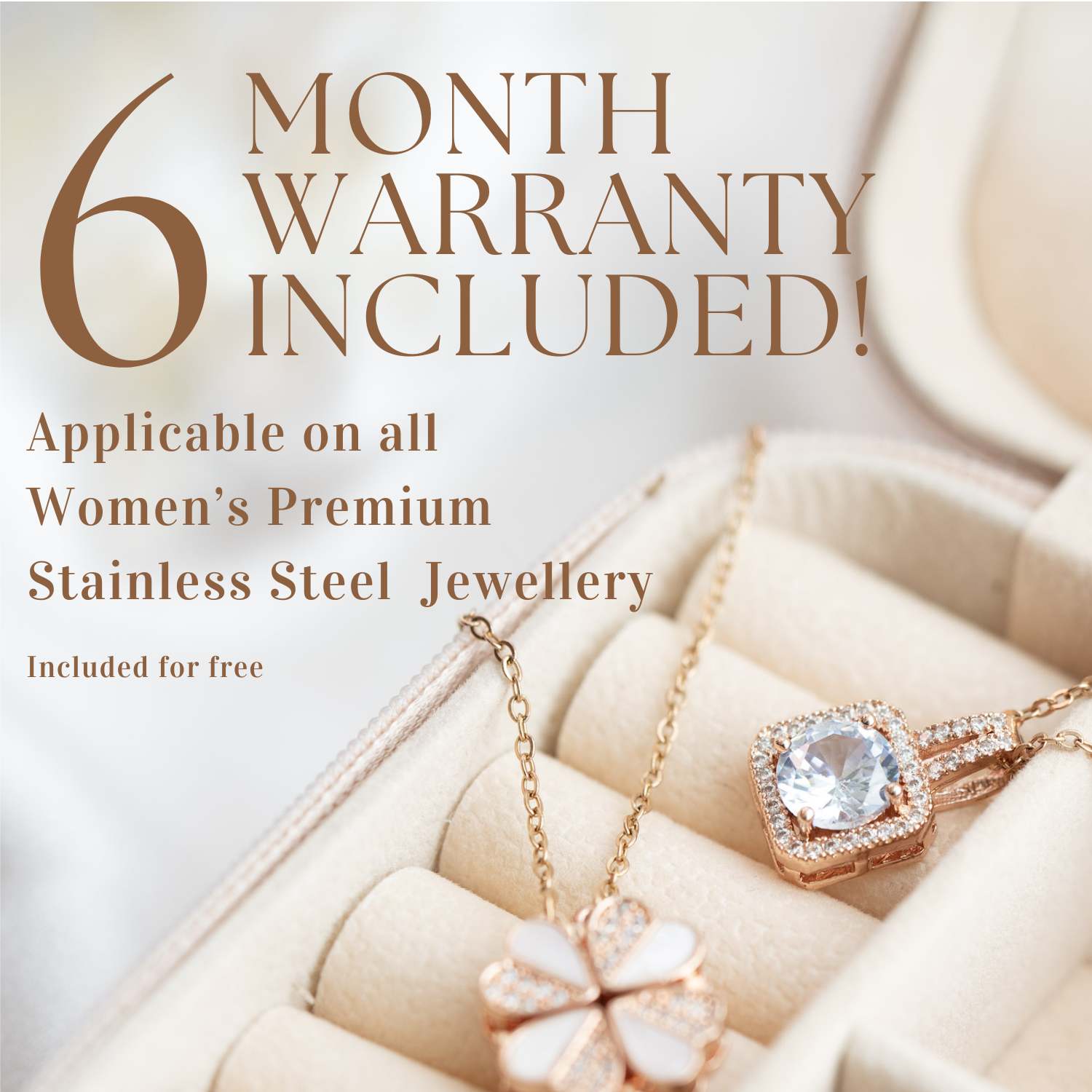 W Premium Jewellery Taurus Necklace Earring Set (21 Apr - 21 May)