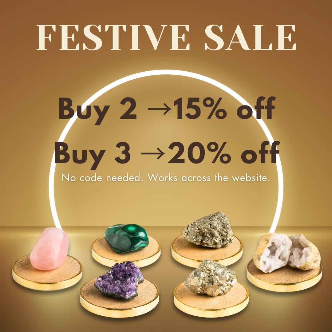 Money Magnet Pyrite Raw Stone With Mango Wood Coaster