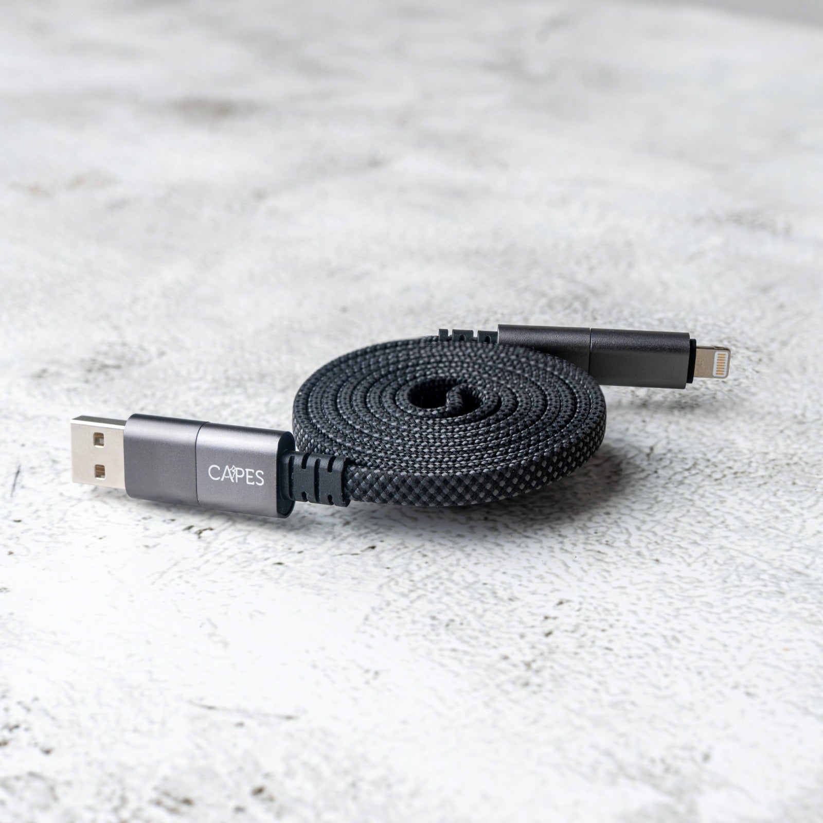 Capes MagLock 4-in-1 Flat Magnetic 240W Fast Charging Cable [1M]