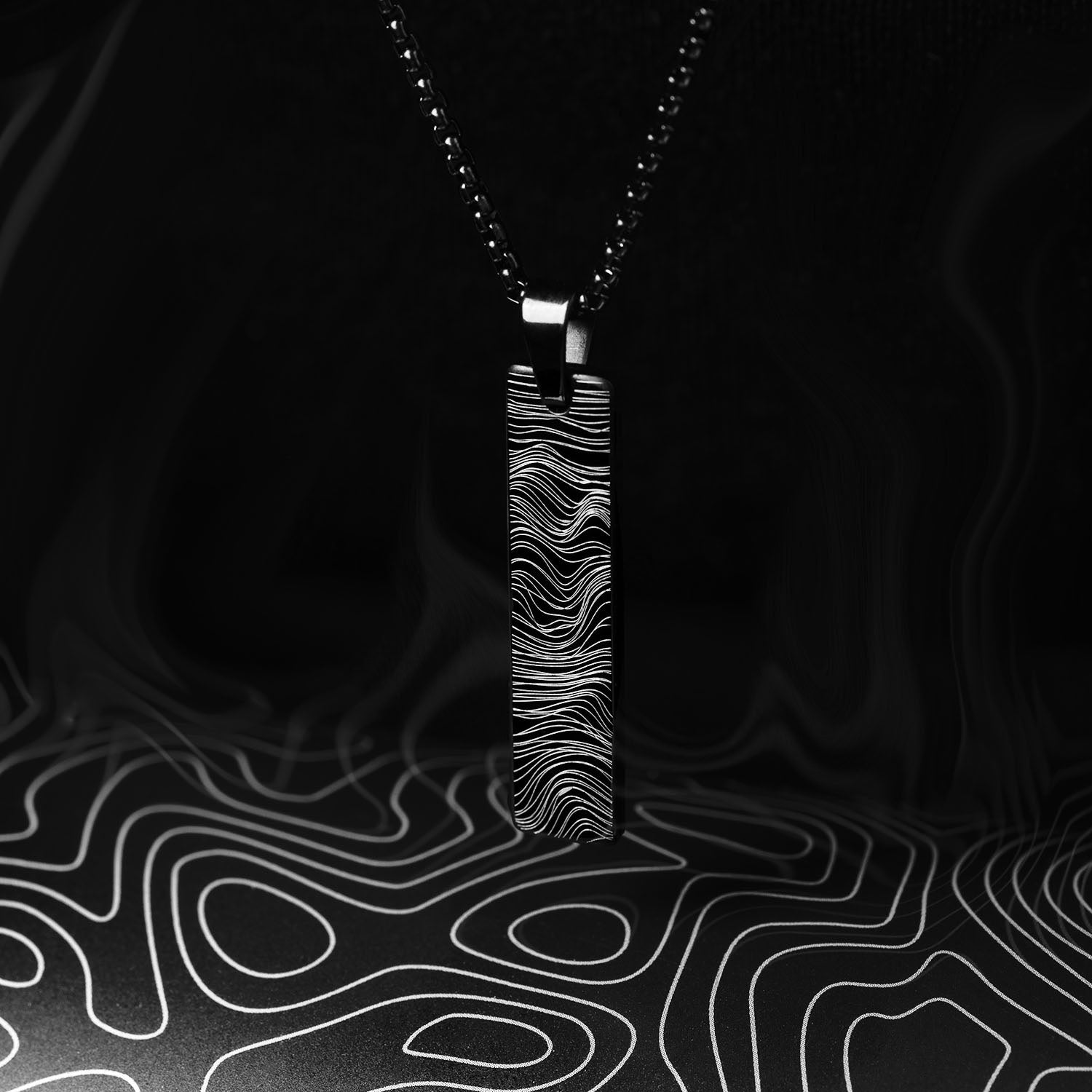 Wind Drift Mini Tag Necklace