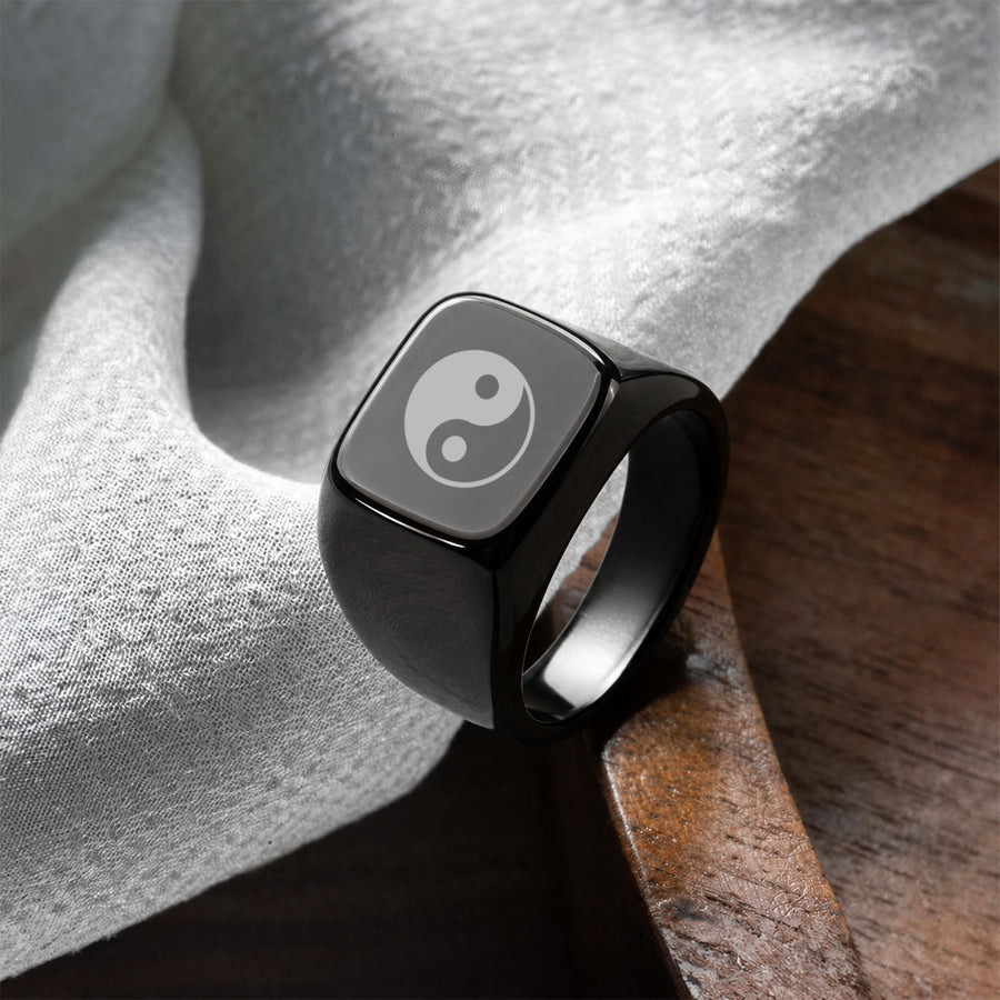 Spiritual Black Hercules Ring