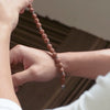 Starlit Aura Quartz Natural Stone Bracelet with MagSnap2
