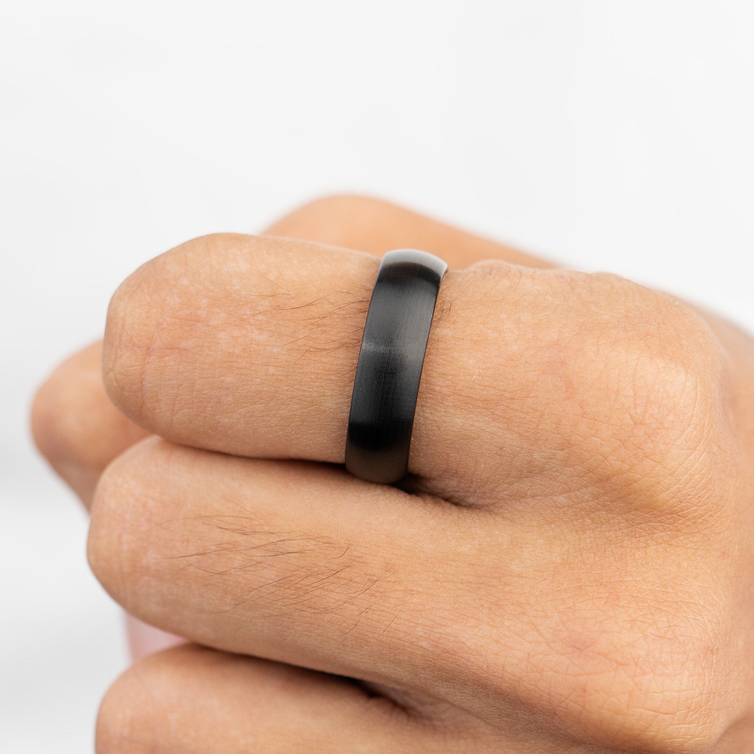 M Premium Jewellery Black Enzo Ring