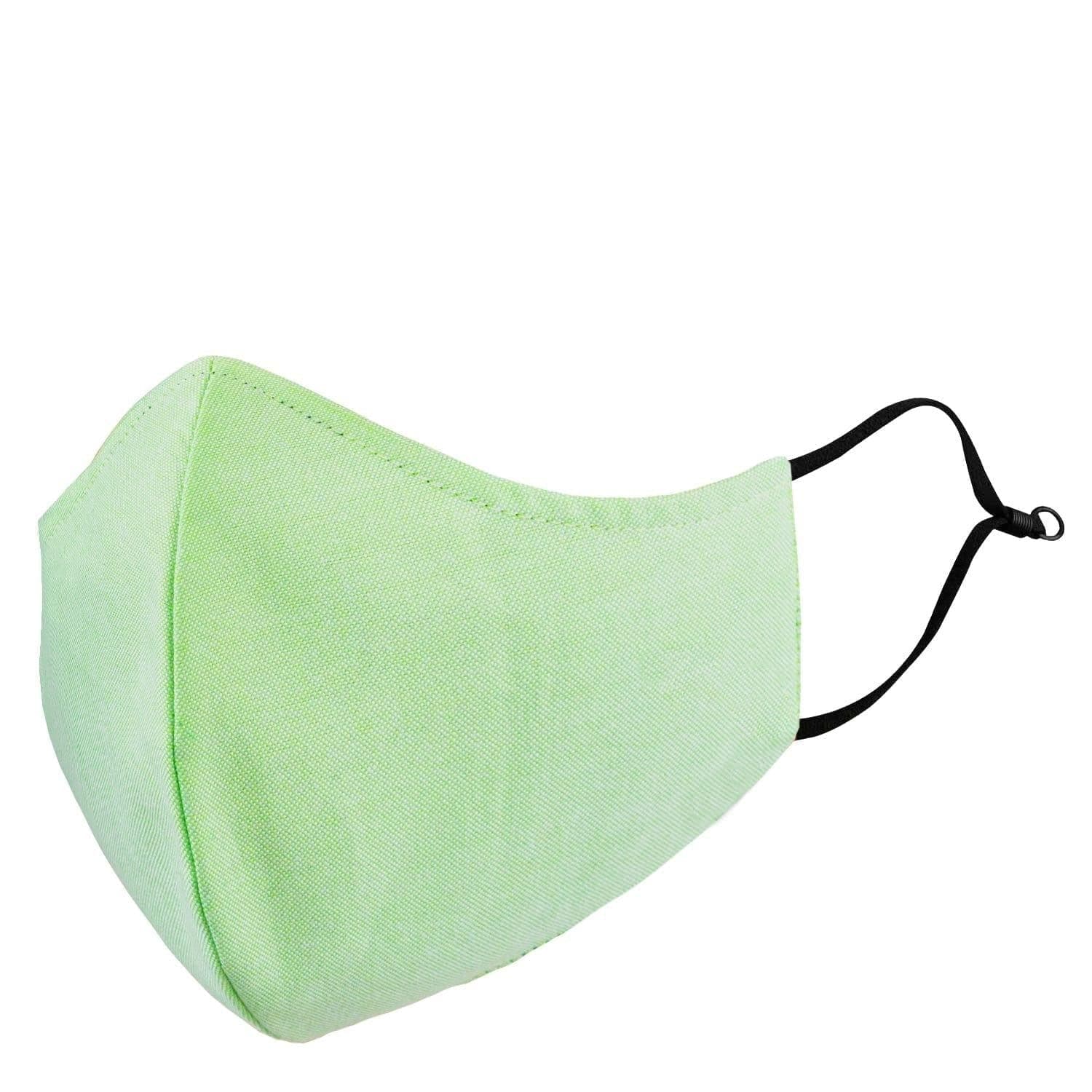 Lime Green Adults Cotton Aero Mask