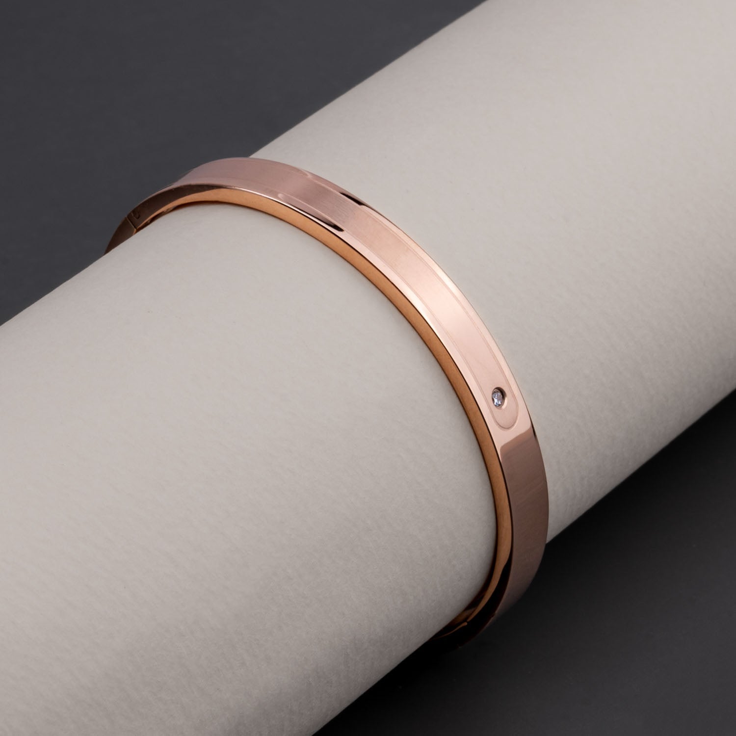 M Premium Jewellery Bracelet Thor Mens Rose Gold